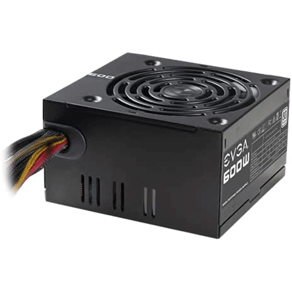 POWER SUPPLY 600W EVGA 80 PLUS WHITE-W1 600 | 100-W1-0600-K3