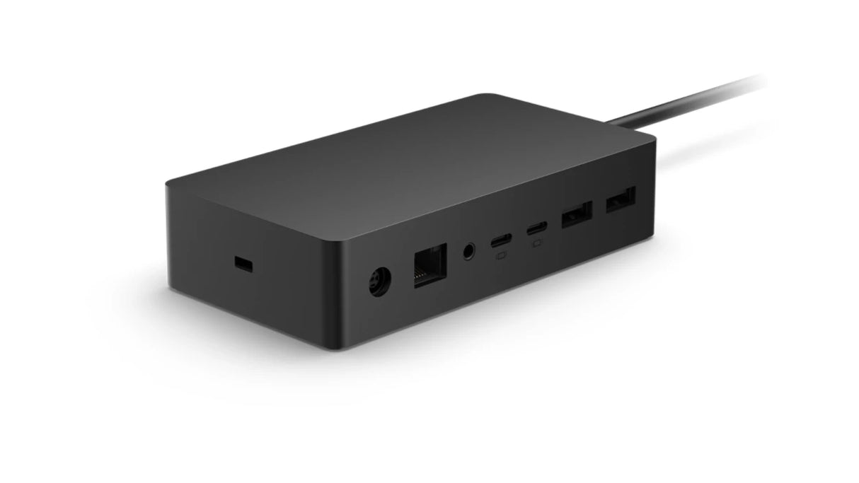 Microsoft Surface Dock 2 USB-C Docking Station with 199W Power Supply, Dual 4K 60Hz Display Support, Gigabit Ethernet & Surface Connect| 1GK-00006