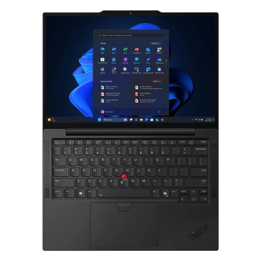 Lenovo ThinkPad X13 Gen 6 Laptop, Intel Core Ultra 7 255U Processor, 32GB RAM, 1TB SSD, 13.3" WUXGA Touch Display, Windows 11 Pro, Backlit English & Arabic Keyboard, 3 Year Warranty | 21RK00BXGR