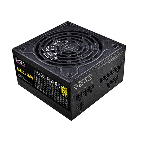 POWER SUPPLY 550W EVGA SUPER NOVA 550 GA 80 PLUS GOLD | 220-GA-550-X3