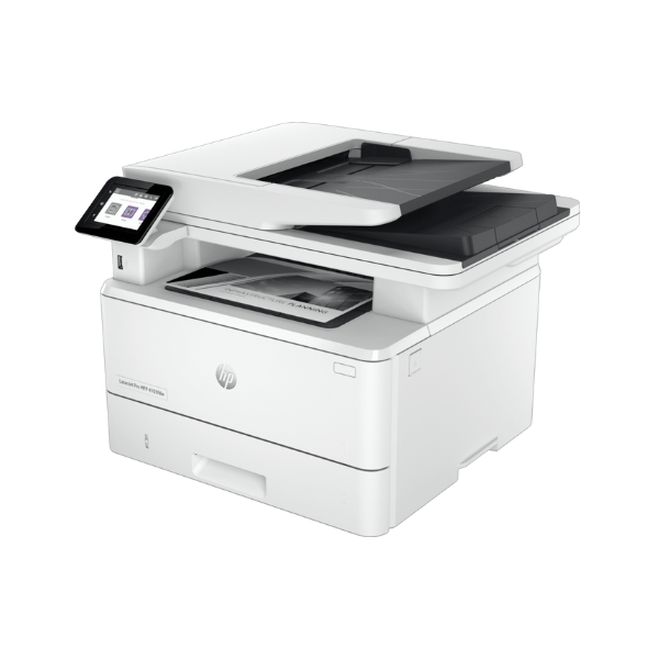 HP LaserJet Pro MFP 4103fdw Printer, Flatbed, ADF Scanner, Fax, 1 Year Warranty | 2Z629A