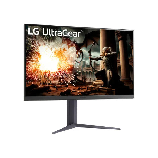LG UltraGear 32GS75Q-B 32" 2K QHD(2560 x 1440) 180Hz 1ms(GtG) Gaming Monitor, Anti-glare, HDMI, DP, Height/Tilt/Pivot, Adjustable, 1 Year Warranty | 32GS75Q-B