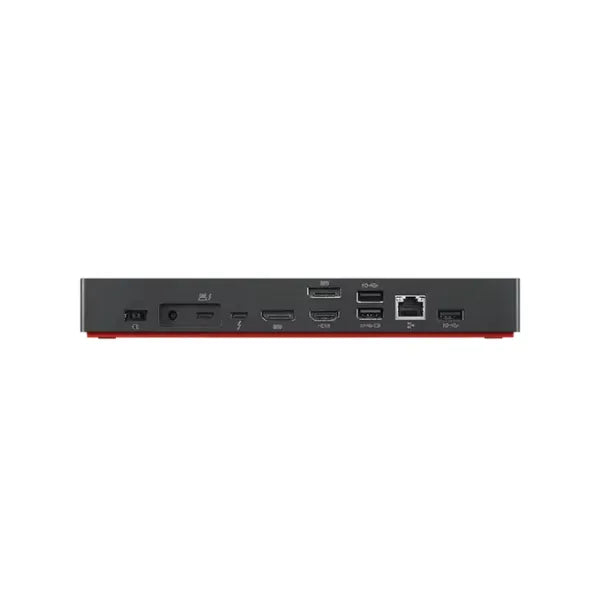 Lenovo ThinkPad Thunderbolt 4 Workstation Dock, HDMI, DP, USB-C, 40 GBps Data Transfer Speed, 220mm Cable Length, 1 Year Warranty | 40B00300UK