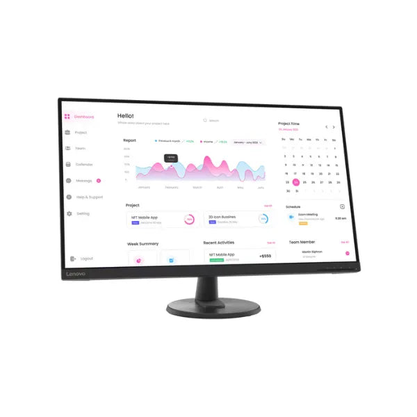 Monitor Lenovo D32-40 32" FHD Display HDMI+DP, 3 Year Warranty | 66FCGAC2AE