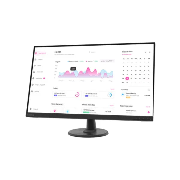 Monitor Lenovo D32-40 32" FHD Display HDMI+DP, 3 Year Warranty | 66FCGAC2AE