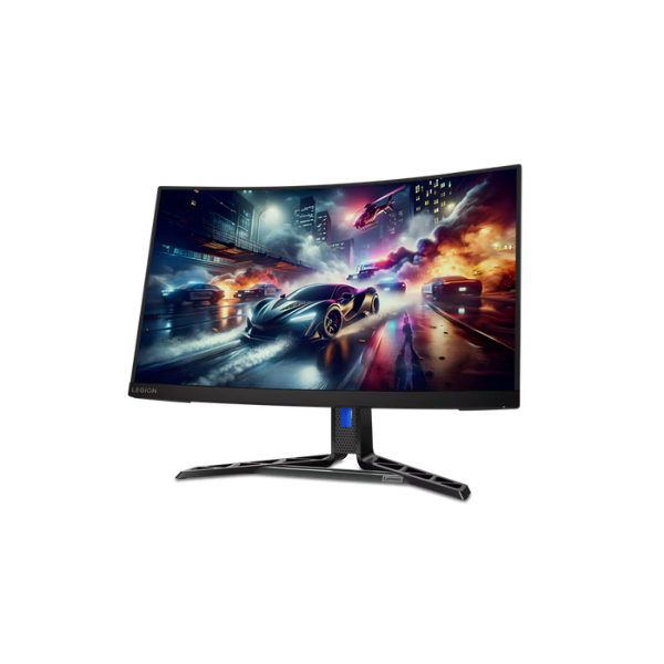Lenovo Legion R27qc-30 27" QHD (2560x1440) Curved Monitor, 180Hz, Anti-glare, HDMI, DP, AMD FreeSync,VESA,Height/Pivot (rotation)/Swivel/Tilt Adjustment, 3 Years warranty | 67C6GAC2AE
