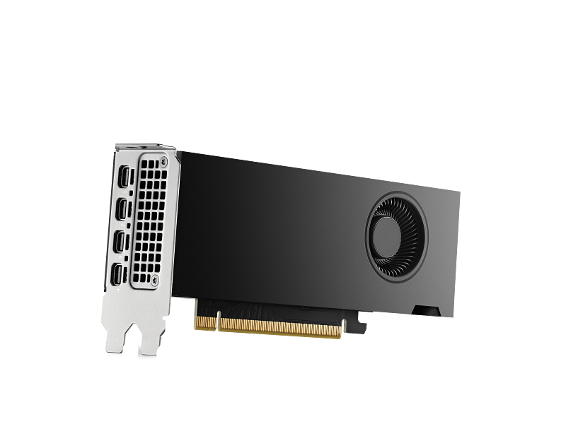 HP Nvidia RTX 2000 Ada Workstation Graphics Card, GDDR6 16 GB 128-bit Memory, 4 x Mini DP 1.4a Outputs, PCI Express 4.0, 224 GB/s Memory Bandwidth, 1 Year Warranty | 8D6B8AA