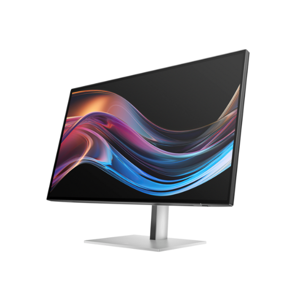 HP Series 7 Pro 727PK 27" 4K UHD(3840 x 2160) Monitor, Anti-glare, HDMI, DP, USB-C, RJ-45, Height/Tilt/Swivel/Pivot, Adjustable, 3 Year warranty | 8J9G2AA