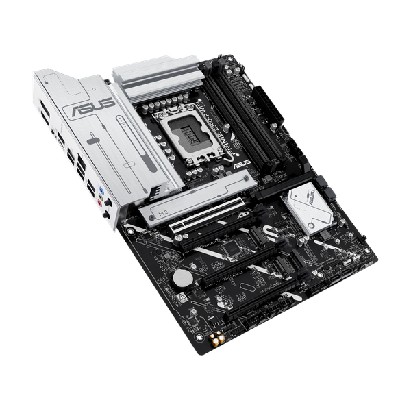 Asus PRIME Z890-P WiFi Motherboard, LGA 1851 Socket, ATX Form Factor, DDR5 Ram, PCIe 5.0 With SafeSlot Core+, USB 20 GBps, Wi-Fi 7, Bluetooth v5.4, HDMI, DisplayPort, Thunderbolt 4, Realtek 2.5 GB Ethernet With Asus LANGuard, Aura Sync, 1 Year Warranty |