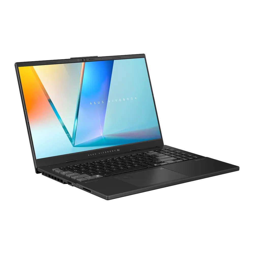 Asus Vivobook Pro 15 AI Laptop, Intel Core Ultra 9 285H Processor, 24GB RAM, 1TB SSD, 6GB Nvidia RTX 4050 Graphics, 15.6" 3K OLED 120Hz Display, Windows 11 Home, Backlit Chiclet English & Arabic Keyboard, 1 Year Warranty | 90NB15E3-M001U0