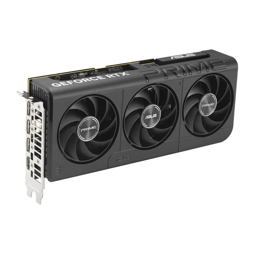 Asus PRIME GeForce RTX 5060 OC Edition Graphics Card, GDDR7 8 GB 128-bit Memory, HDMI 2.1b & DP 2.1b Outputs, PCI Express 5.0, 2595 MHz Core Clock, 28 GBps Memory Clock, 1 Year Warranty | 90YV0N10-M0NA00