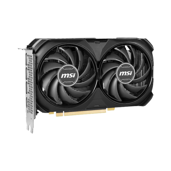 Msi GeForce RTX 4060 Ti VENTUS 2X OC Edition Graphics Card, GDDR6 8 GB 128-bit Memory, HDMI 2.1a & DP 1.4a Outputs, PCI Express 4.0, 2565 MHz OC Boost Clock, 18 GBps Memory Clock, Black, 1 Year Warranty | 912-V515-024