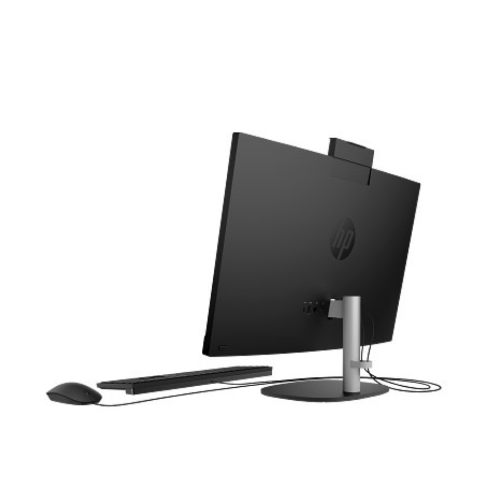 HP 24-cr0126nh All-in-One Desktop – Intel Core i7-1355U Processor, 8 GB RAM, 512 GB SSD, 23.8" (1920 x 1080) FHD Touch Display, DOS, Jet black, English Keyboard, 1 Year Warranty | 91H33EA