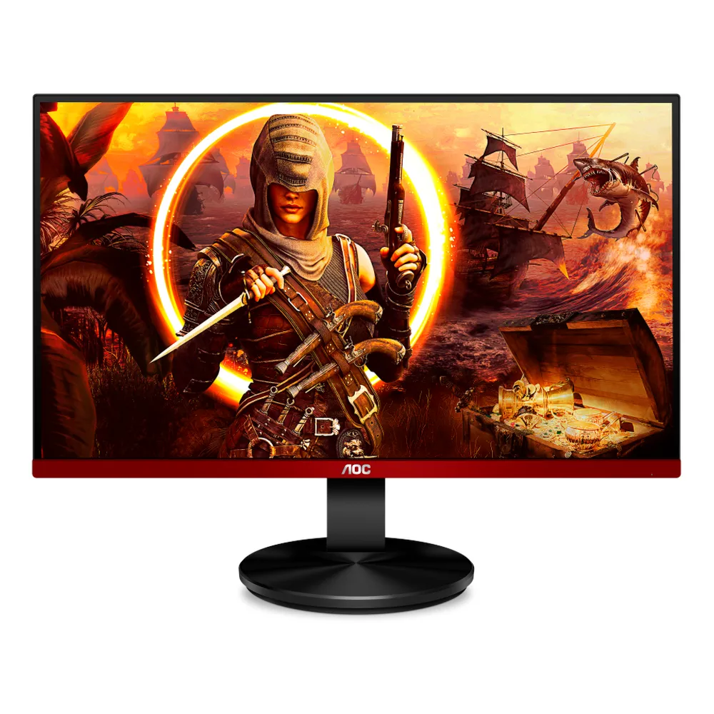 AOC G2590VXQ Monitor, 24.5" FHD (1920 x 1080) Resolution, 75Hz, Anti-glare, 1ms Response Time, DP, HDMI, Tilt Adjustable Stand, Black, 1 Year Warranty | G2590VXQ