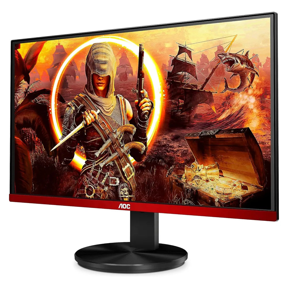 AOC G2590VXQ Monitor, 24.5" FHD (1920 x 1080) Resolution, 75Hz, Anti-glare, 1ms Response Time, DP, HDMI, Tilt Adjustable Stand, Black, 1 Year Warranty | G2590VXQ