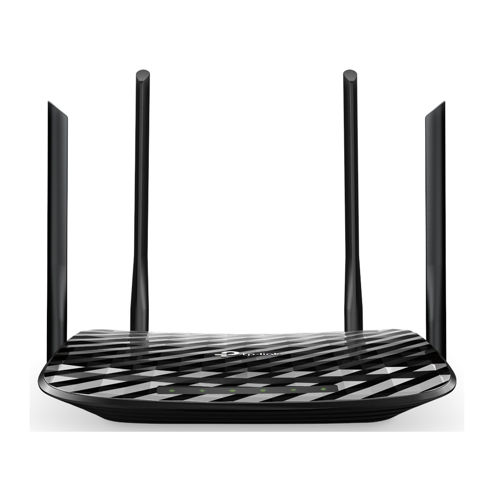 TP-Link Archer AC1200 Wireless MU-MIMO Gigabit Router, 2.4 GHz Up to 300 Mbps, 5 GHz Up to 867 Mbps, 4× Fixed High-Performance Antennas, Multiple LAN Ports, 3 Bedroom Houses Coverage, OneMesh Supported, 1 Year Warranty | ARCHER-A6