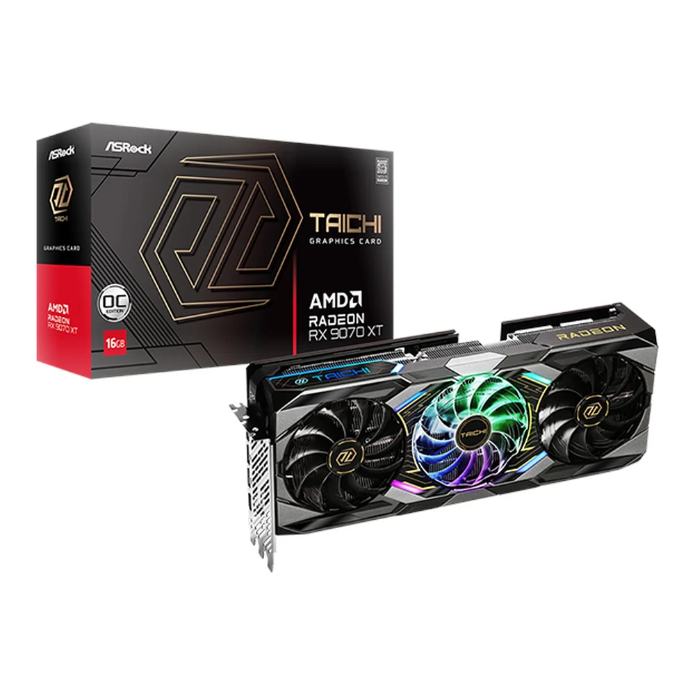 ASRock-Radeon-RX-9070-XT-Taichi-OC-Graphics-Card-90-GA5HZZ-00UANF