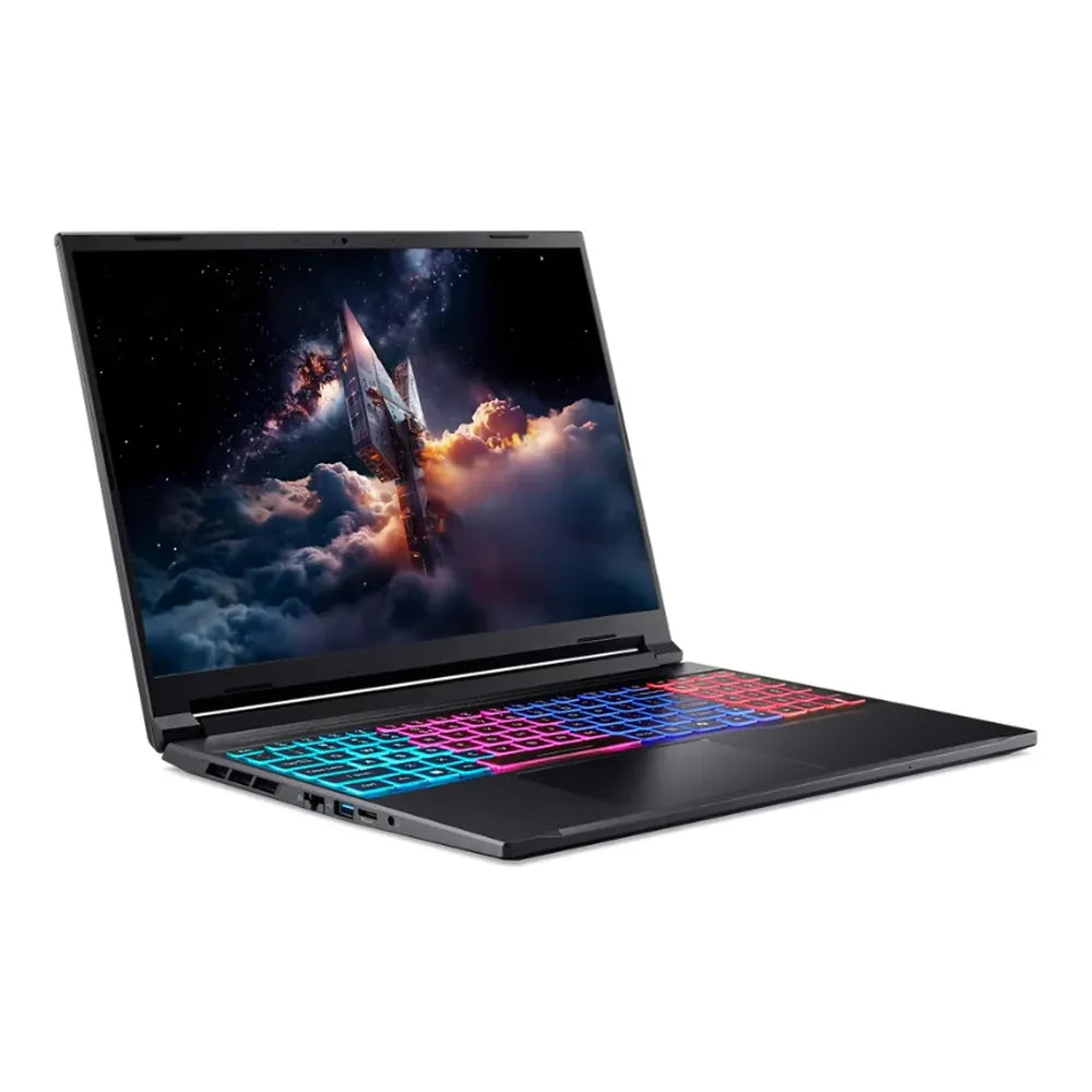 Acer Nitro V 16S AI Gaming Laptop, Intel Core 9 270H Processor, 16GB RAM, 1TB SSD, 8GB Nvidia RTX 5070 Graphics, 16" WQXGA 180Hz Display, Windows 11 Home, Backlit RGB English & Arabic Keyboard, 1 Year Warranty | NH.QXDEM.001