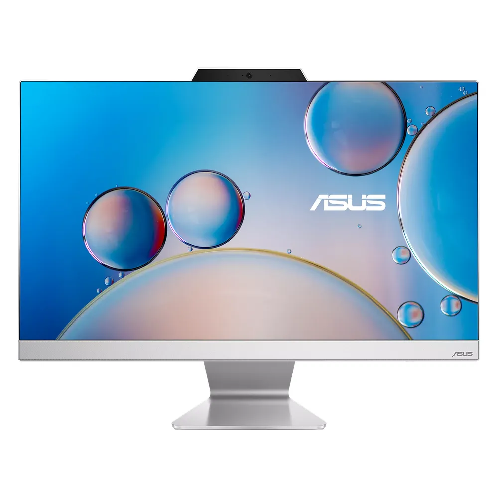 Asus A3402 All-in-One Desktop PC, Intel Core i7-1355U Processor, 16GB RAM, 1TB SSD, 23.8” FHD NanoEdge Display, Windows 11 Home, English & Arabic Wireless Keyboard, Mouse Included, White, 5 Year Warranty | A3402WVAK-I7161TBW2