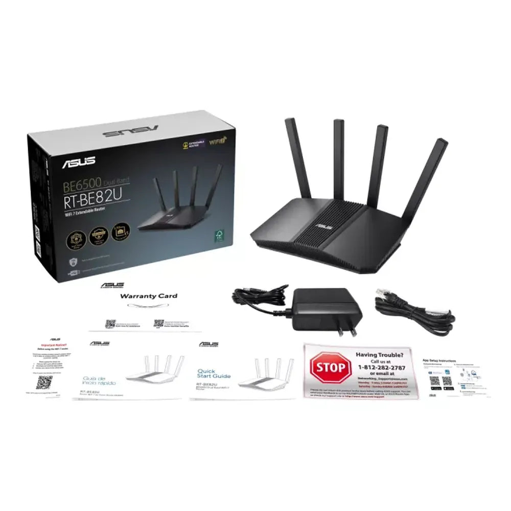 Asus-RT-BE82U-BE6500-Dual-Band-WiFi-7-Extendable-Router-90IG0990-MO9B00