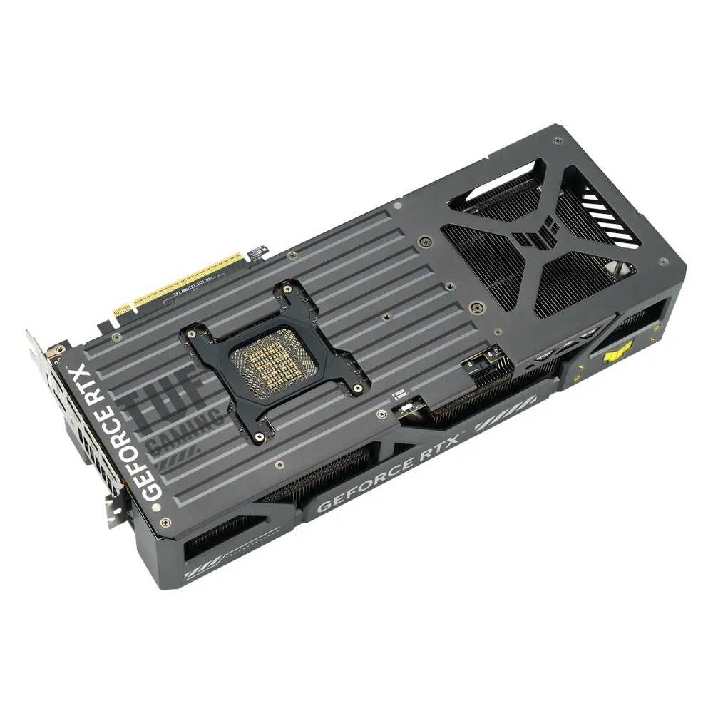 Asus TUF Gaming GeForce RTX 5090 OC Edition Graphics Card, GDDR7 32GB 512-bit Memory, HDMI 2.1b & DP 2.1b Outputs, PCI Express 5.0, 2580 MHz OC Mode Core Clock, 28 Gbps Memory Clock, 3352 AI TOPS, 1 Year Warranty | 90YV0LY0-M0NA00