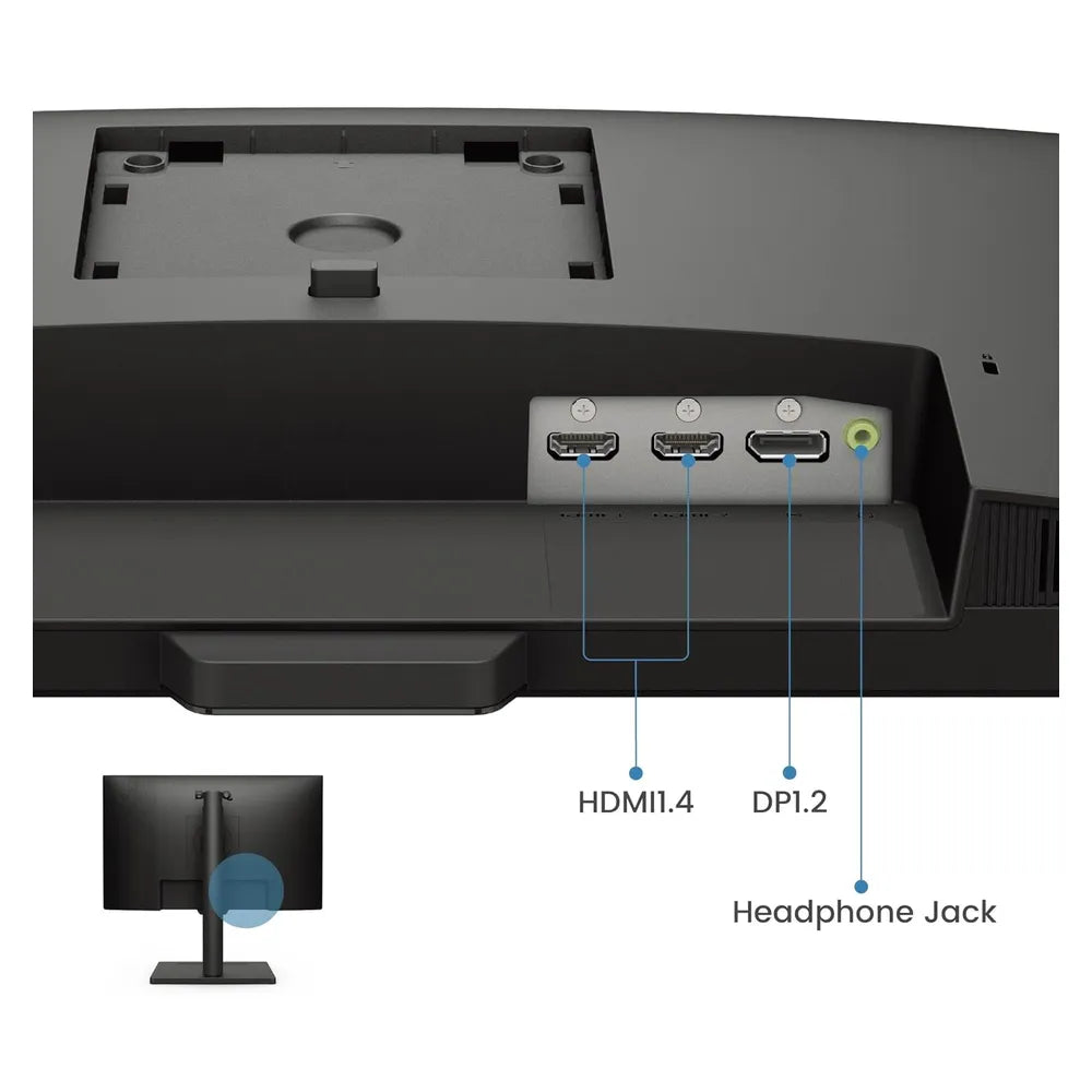 BENQ GW2490T Eye-Care Monitor, 24" FHD (1920 x 1080) Resolution, 100Hz, Anti-glare, 5ms Response Time, HDMI, DP, Fully Adjustable Stand, 1 Year Warranty | GW2490T