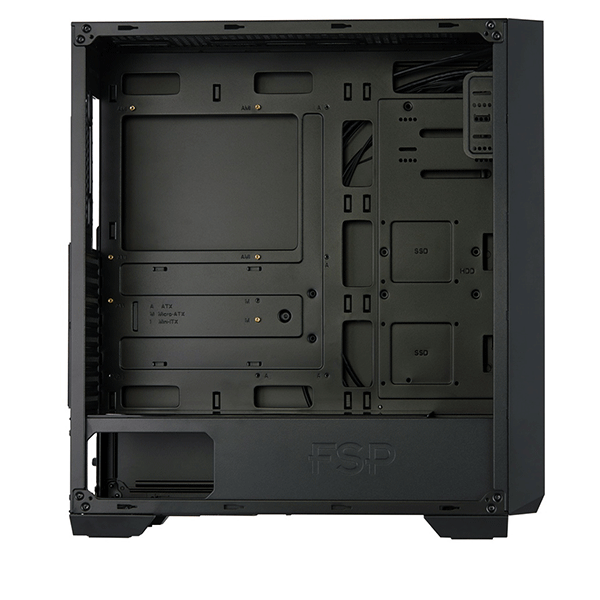ATX CASE FSP CMT520-PLUS MID TOWER GAMING (4 AR GB FAN) | CMT520-PLUS