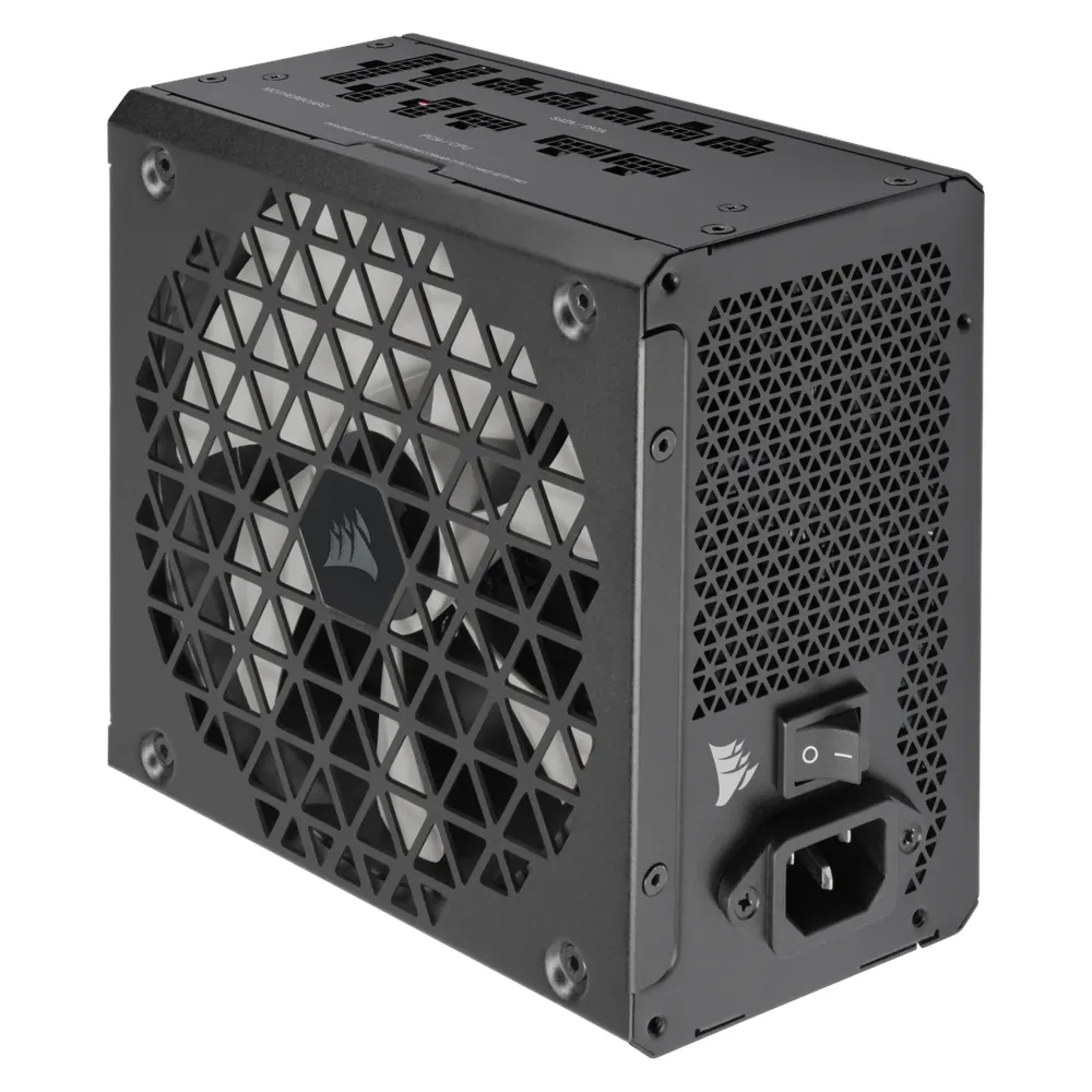 Corsair RM850x SHIFT 80 Plus Gold Power Supply, 850W, Fully Modular, ATX, Black, 1 Year Warranty | CP-9020252-UK