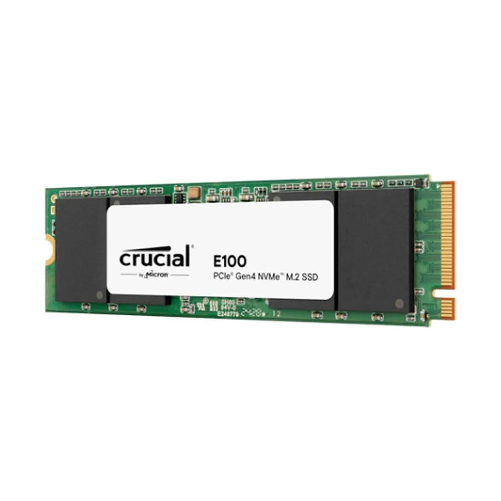 Crucial E100 1TB M.2 NVMe PCIe Gen4 Internal SSD, 1 Year Warranty | CT1000E100SSD8