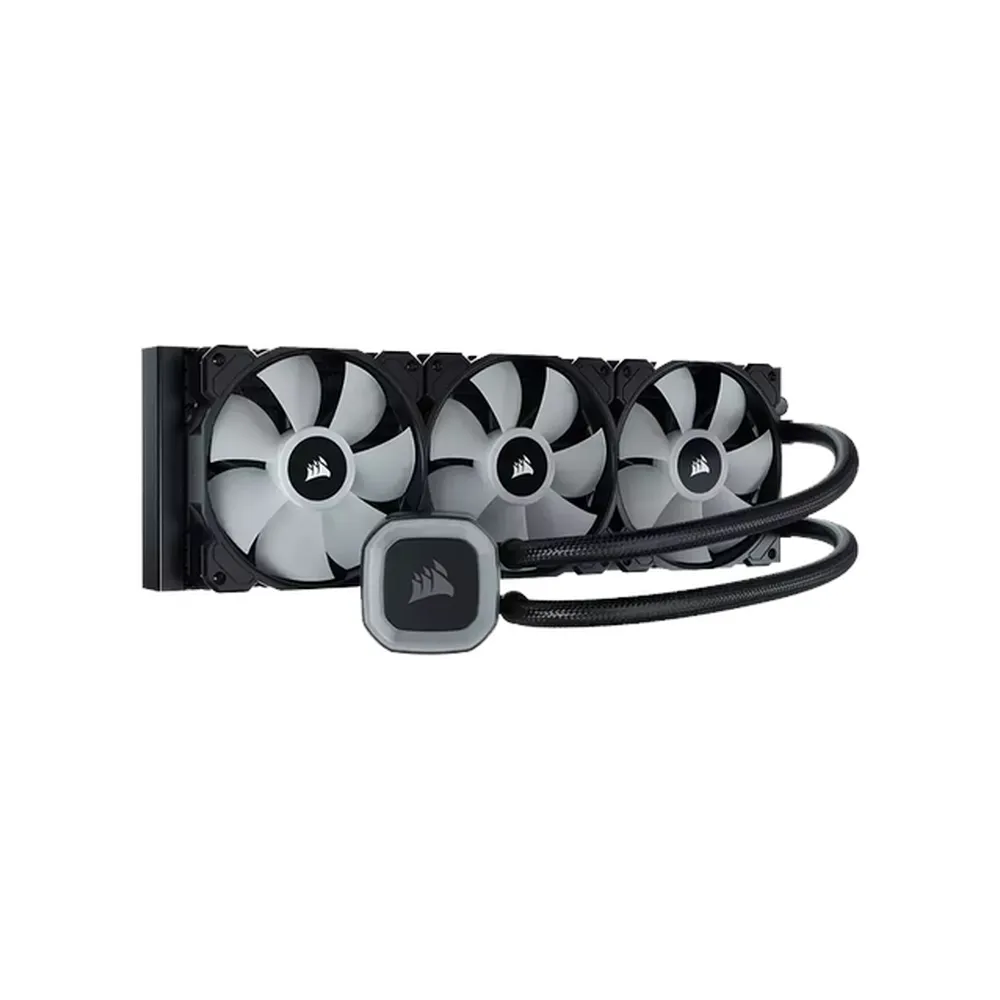 Corsair H150 RGB 360mm AIO Liquid Cooler, Supports Intel, AMD Sockets, Black, 1 Year Warranty | CW-9060054-WW