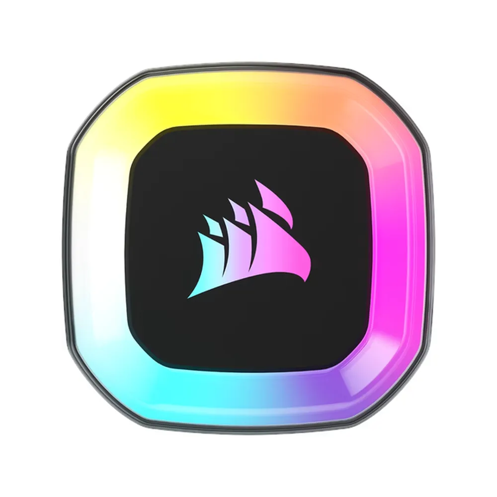 Corsair H150 RGB 360mm AIO Liquid Cooler, Supports Intel, AMD Sockets, Black, 1 Year Warranty | CW-9060054-WW