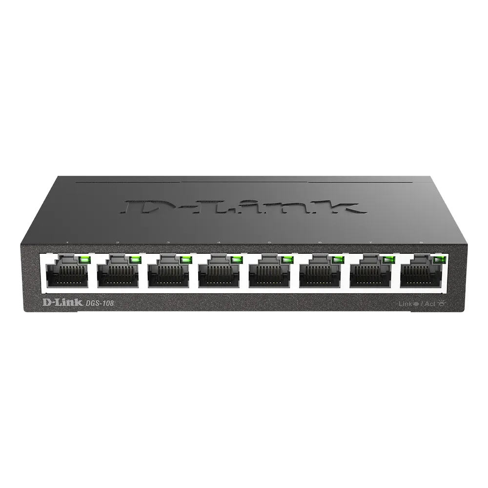 D-Link-DGS-F108-8-Port-Gigabit-Unmanaged-Switch-DGS-F108