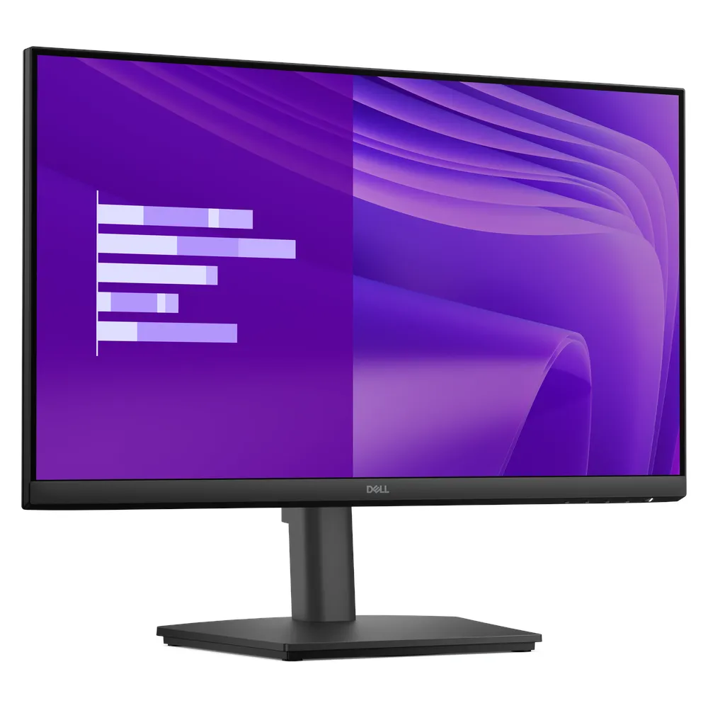 Dell E2425HS LED Monitor, 23.8" FHD (1920 x 1080) Resolution, 100Hz, Anti-glare, 5ms (GTG) Response Time, HDMI, DisplayPort, VGA, Integrated 4W Speaker, Height/Tilt Adjustable Stand, Black, 3 Year Warranty | E2425HSM