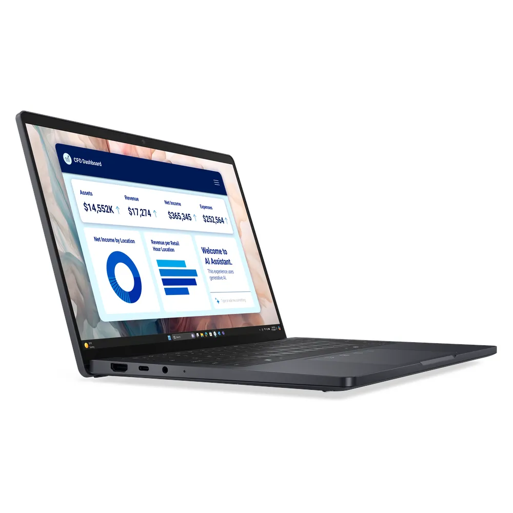 Dell Pro 13 Premium Laptop PA13250, Intel Core Ultra 7 266V vPro Processor, 16GB RAM, 512GB SSD, 13.3" FHD+ Anti-Glare Display, Windows 11 Pro, English Keyboard, 3 Year Warranty | D-PRO-P-PA13250-U7