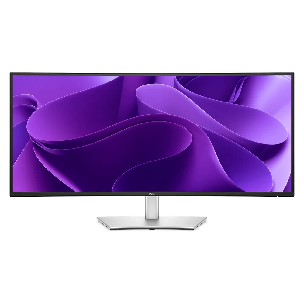 Dell Pro 34 Plus USB-C Hub Curved Monitor, 34" WQHD (3440 x 1440) Resolution, 100Hz, Anti-glare, 5ms (GTG) Response Time, HDMI, DP, USB-C, Fully Adjustable Stand, Black & Silver, 3 Year Warranty | P3425WE