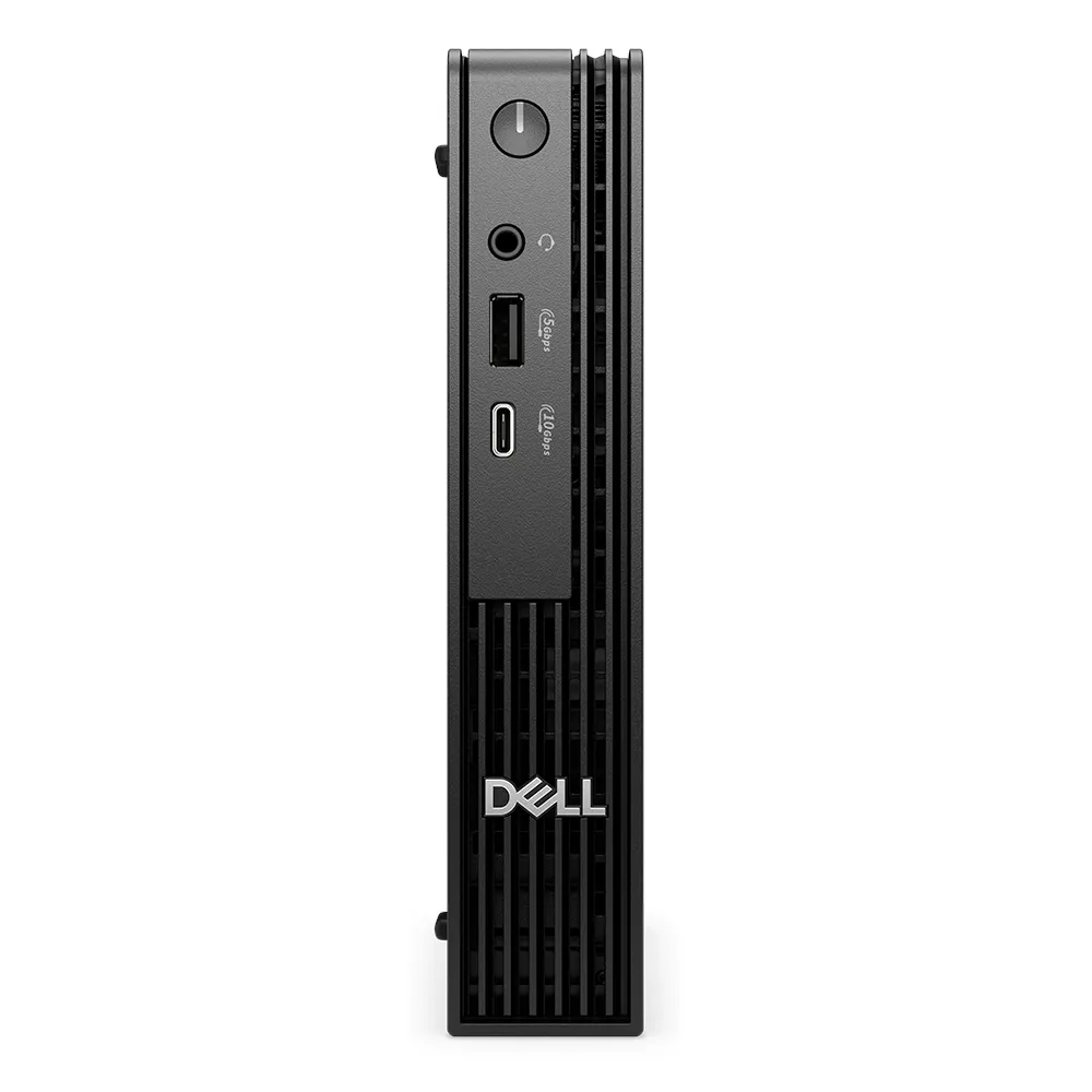 Dell Pro Micro MFF QCM1250 Desktop PC, Intel Core i5-14500T Processor, 8GB DDR5 RAM, 512GB SSD, 90W Adapter, DOS, Black, 3 Year Warranty | D-Pro-Micro-i5