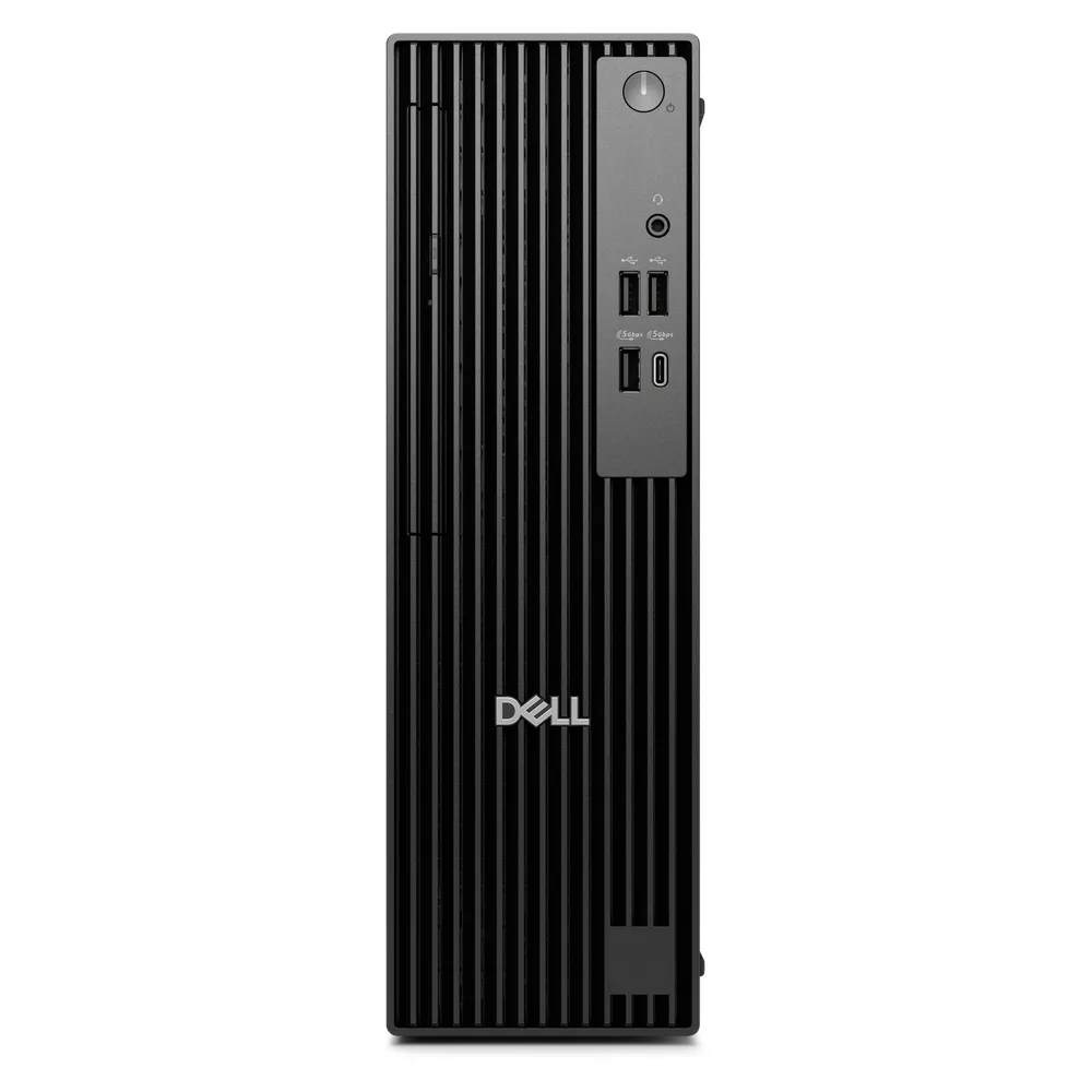 Dell Pro Slim SFF QCS1250 Desktop PC, Intel Core i7-14700 Processor, 16GB DDR5 RAM, 512GB SSD, 180W Bronze Power Supply, DOS, Black, 3 Year Warranty | D-Pro-Slim-i7-D