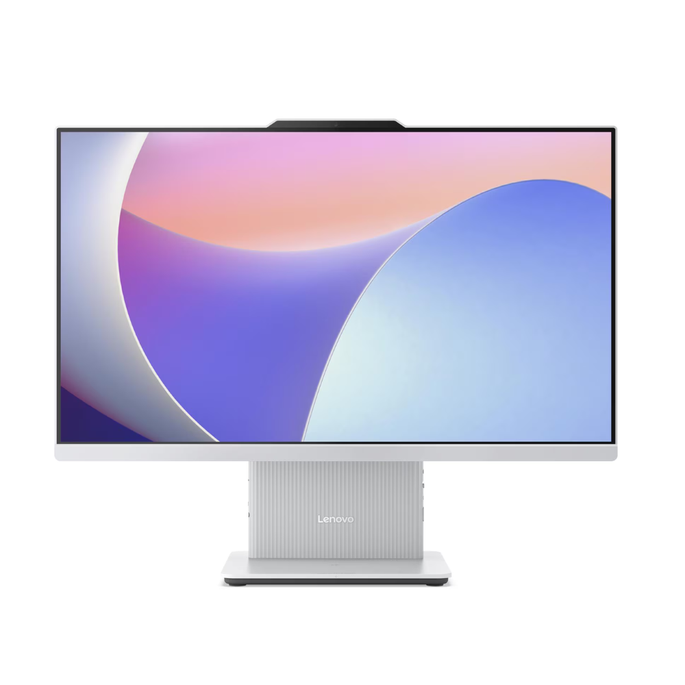 Lenovo IdeaCentre AIO 24IRH9 All-in-One Desktop – Intel Core i5-13420H Processor, 8 GB RAM, 512 GB SSD, 23.8" (1920x1080) FHD Display, DOS, Cloud Grey, English & Arabic Keyboard, 1 Year Warranty | F0HN00LEAX