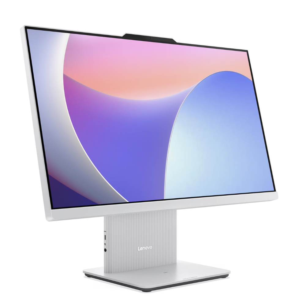 Lenovo IdeaCentre AIO 24IRH9 All-in-One Desktop – Intel Core i5-13420H Processor, 8 GB RAM, 512 GB SSD, 23.8" (1920x1080) FHD Display, DOS, Cloud Grey, English & Arabic Keyboard, 1 Year Warranty | F0HN00LEAX