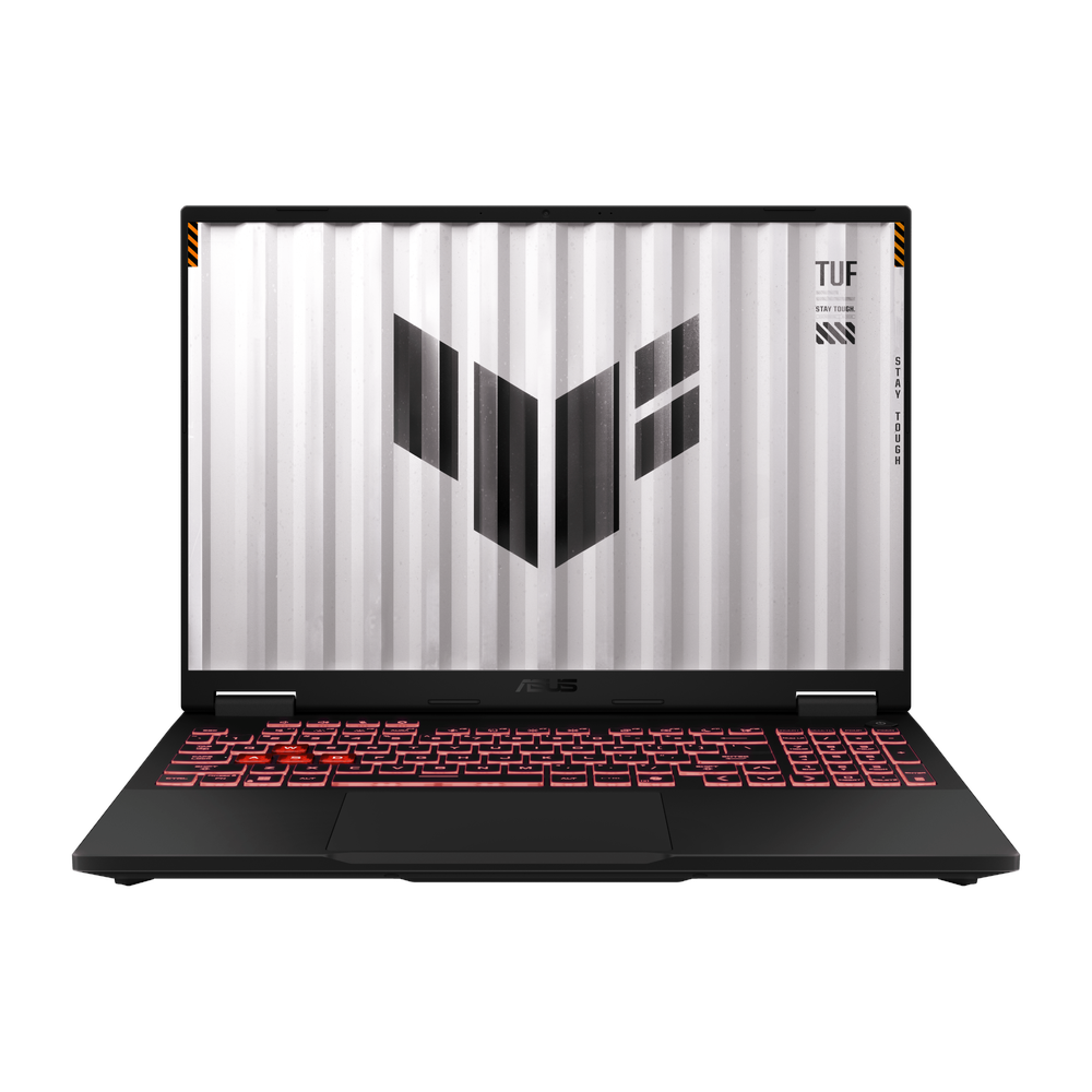 Asus TUF A16 Gaming Laptop, AMD Ryzen 9 8940HX Processor, 16 GB RAM, 1TB SSD, 8 GB Nvidia RTX 5060 Graphics, 16" FHD+ 165Hz Display, Windows 11 Home, Backlit Chiclet 1-Zone R GB English & Arabic Keyboard, Jaeger Gray, 1 Year Warranty | FA608PM-9161W