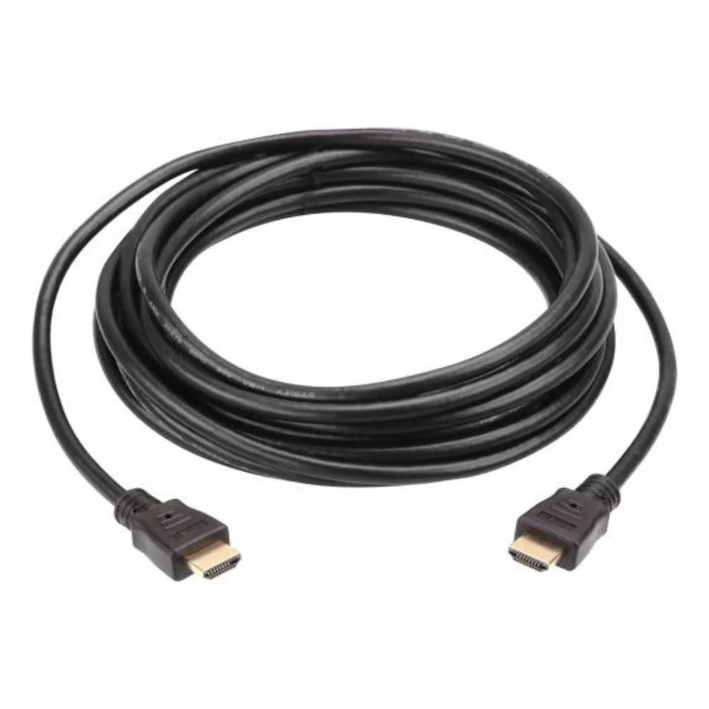 G-MAX 15M High Speed HDMI 1.4V Cable, Gold Plated Connector, RoHS Certified, PVC Jacket, Ferrite Cores, Black | GMHD15M1-4V