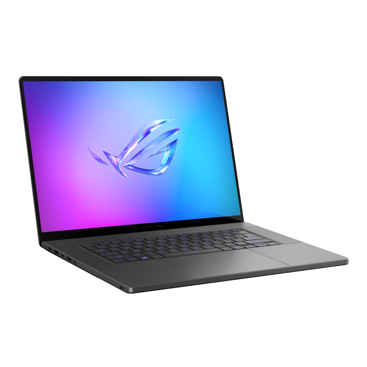Asus ROG Zephyrus G16 Gaming Laptop, 8GB NVIDIA GeForce RTX 5060 Graphics, AMD Ryzen AI 7 350 Processor, 32GB RAM, 1TB SSD, 16" 2.5K 240Hz OLED Display, Windows 11 Home, English & Arabic Keyboard, Eclipse Gray, 1 Year Warranty | GA605KM-AI-OLED132W