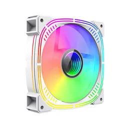 CASE FAN GAMEMAX 120MM FN12AR GB WHITE