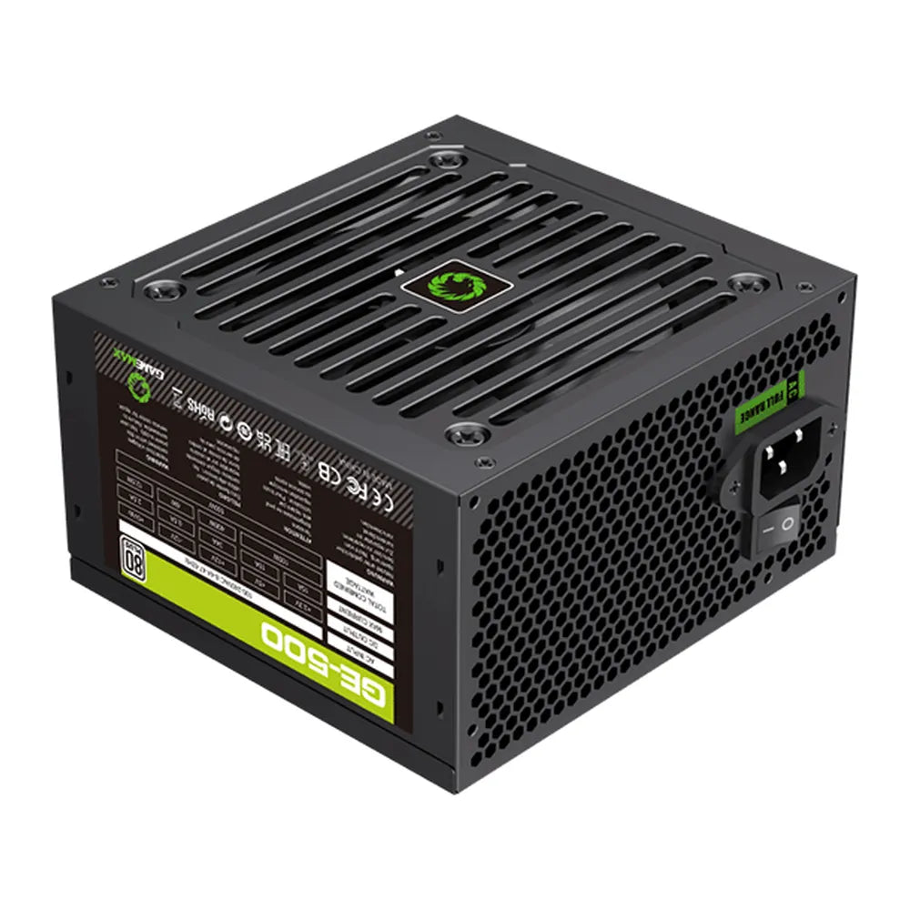 GAMEMAX GE-500 500 Watt 80Plus Basic 1Year Warranty | GM-GE500
