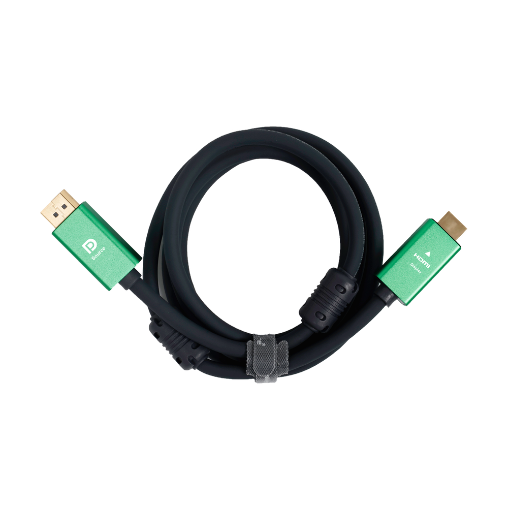 Genuine DP To HDMI Cable, Version 1.4, Supports 4K, Cable Length 1.8M, 1 Year Warranty | GN-DPHD1.8M-4K