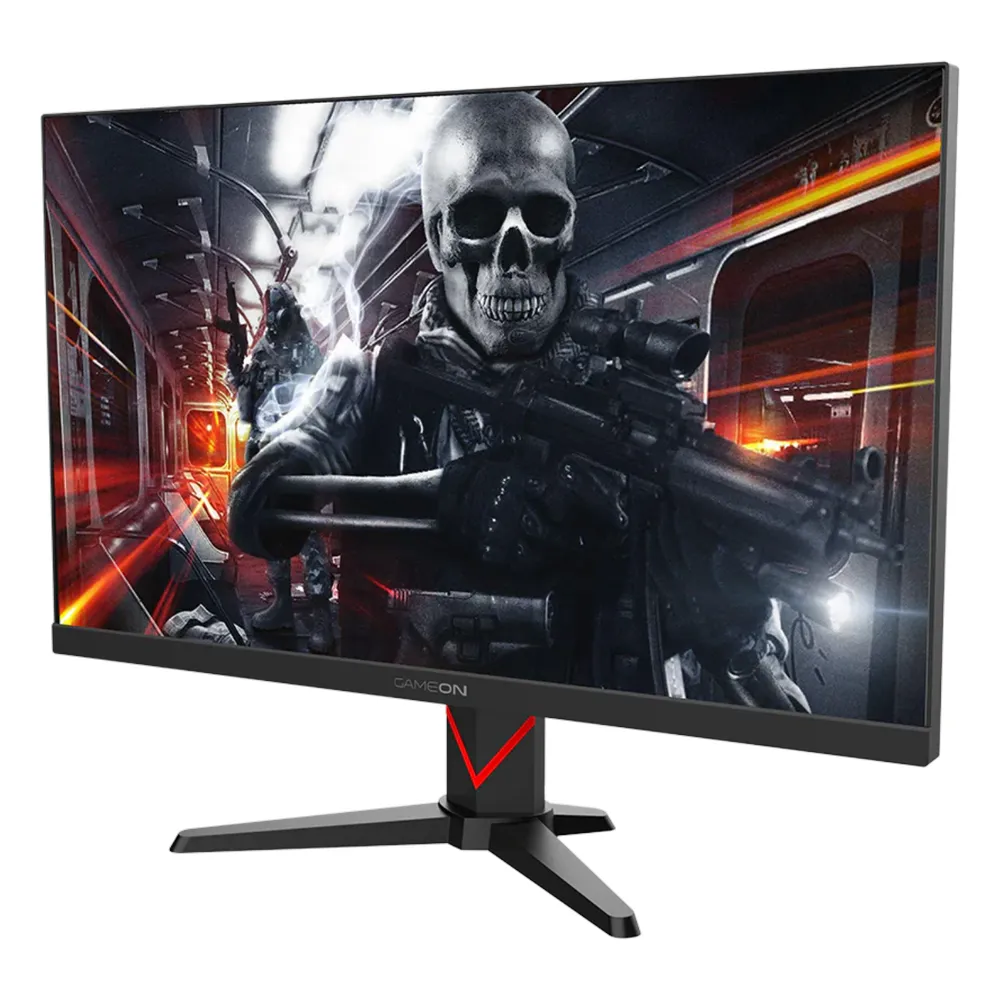 GameOn Dominator Series GOMD27QHD240IPS Gaming Monitor, 27" QHD (2560 x 1440) Resolution, 240Hz, Anti-glare, 0.5ms (MPRT) Response Time, HDMI, DisplayPort, Tilt Adjustable Stand, Black, 1 Year Warranty | GOMD27QHD240IPS