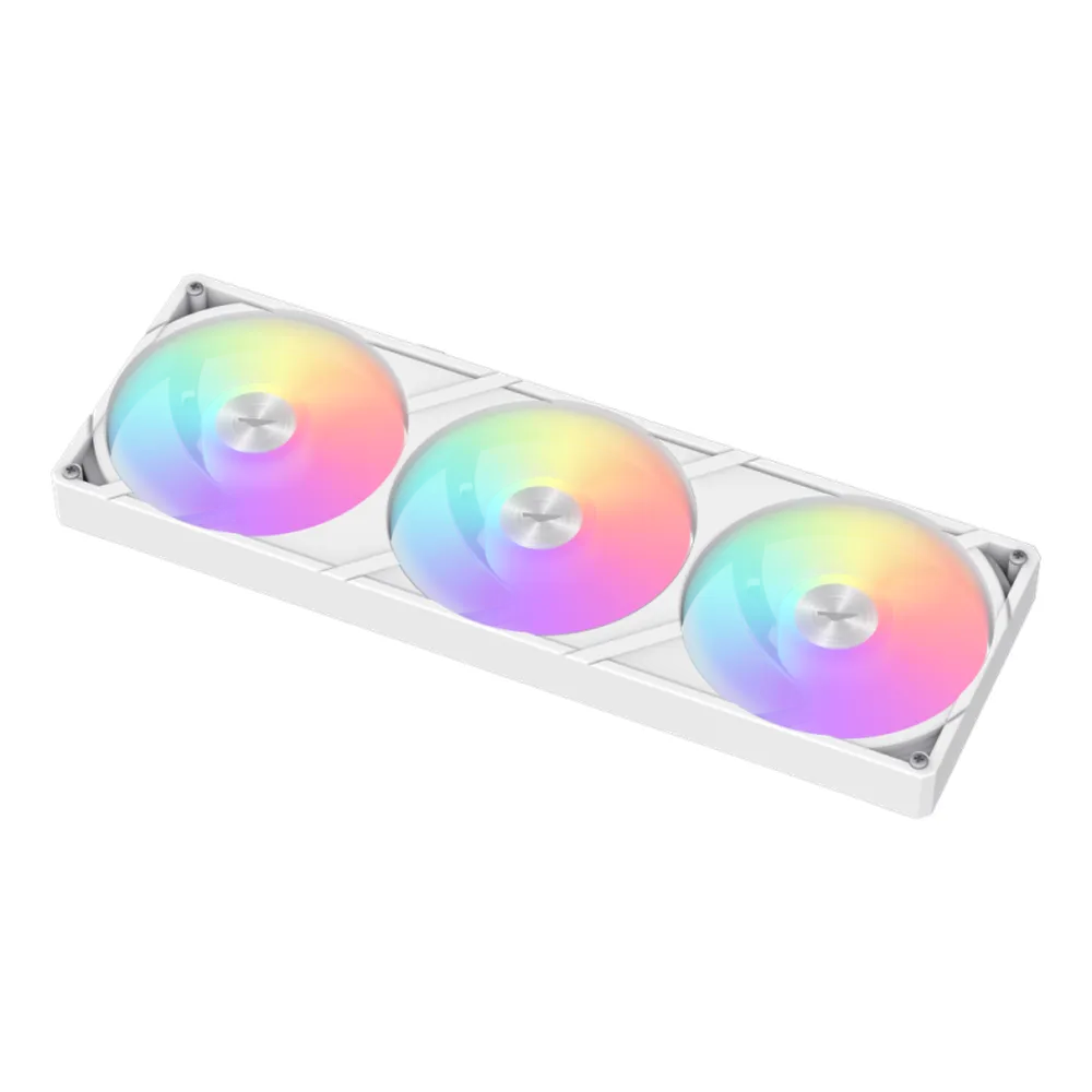 Gamemax-Glacier-360-White-LCD-AIO-Liquid-CPU-Cooler-GLACIER360-W