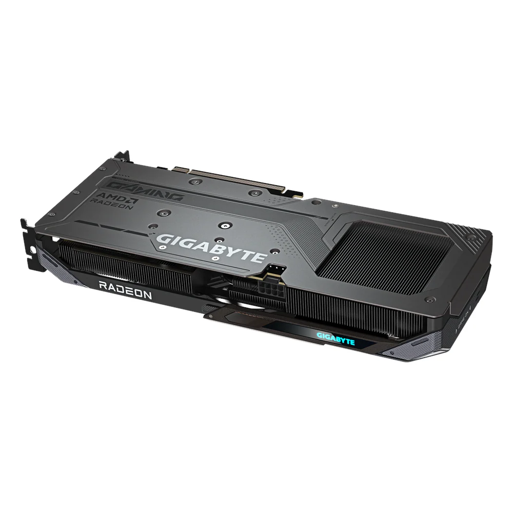 Gigabyte AMD Radeon RX 9060 XT GAMING OC Graphics Card, GDDR6 16GB 128-bit Memory, DisplayPort 2.1a & HDMI 2.1b, PCI Express 5.0, Up to 3320 MHz Boost Clock, 20 Gbps Memory Clock, WINDFORCE Cooling System, 1 Year Warranty | GV-R9060XTGAMING-OC-1