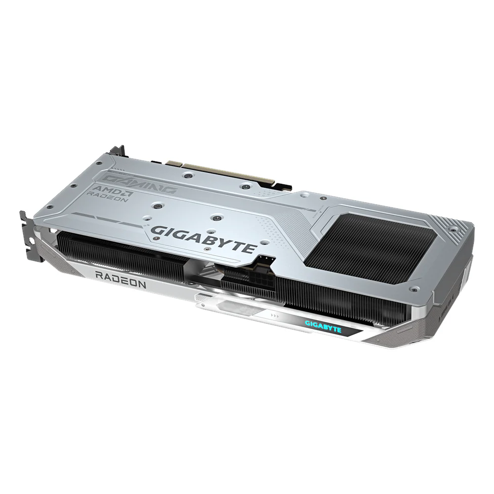 Gigabyte AMD Radeon RX 9060 XT GAMING OC ICE Graphics Card, GDDR6 16GB 128-bit Memory, DisplayPort 2.1a & HDMI 2.1b, PCI Express 5.0, Up to 3320 MHz Boost Clock, 20 Gbps Memory Clock, WINDFORCE Cooling System, White, 1 Year Warranty | GV-906XGAMING-OC-ICE