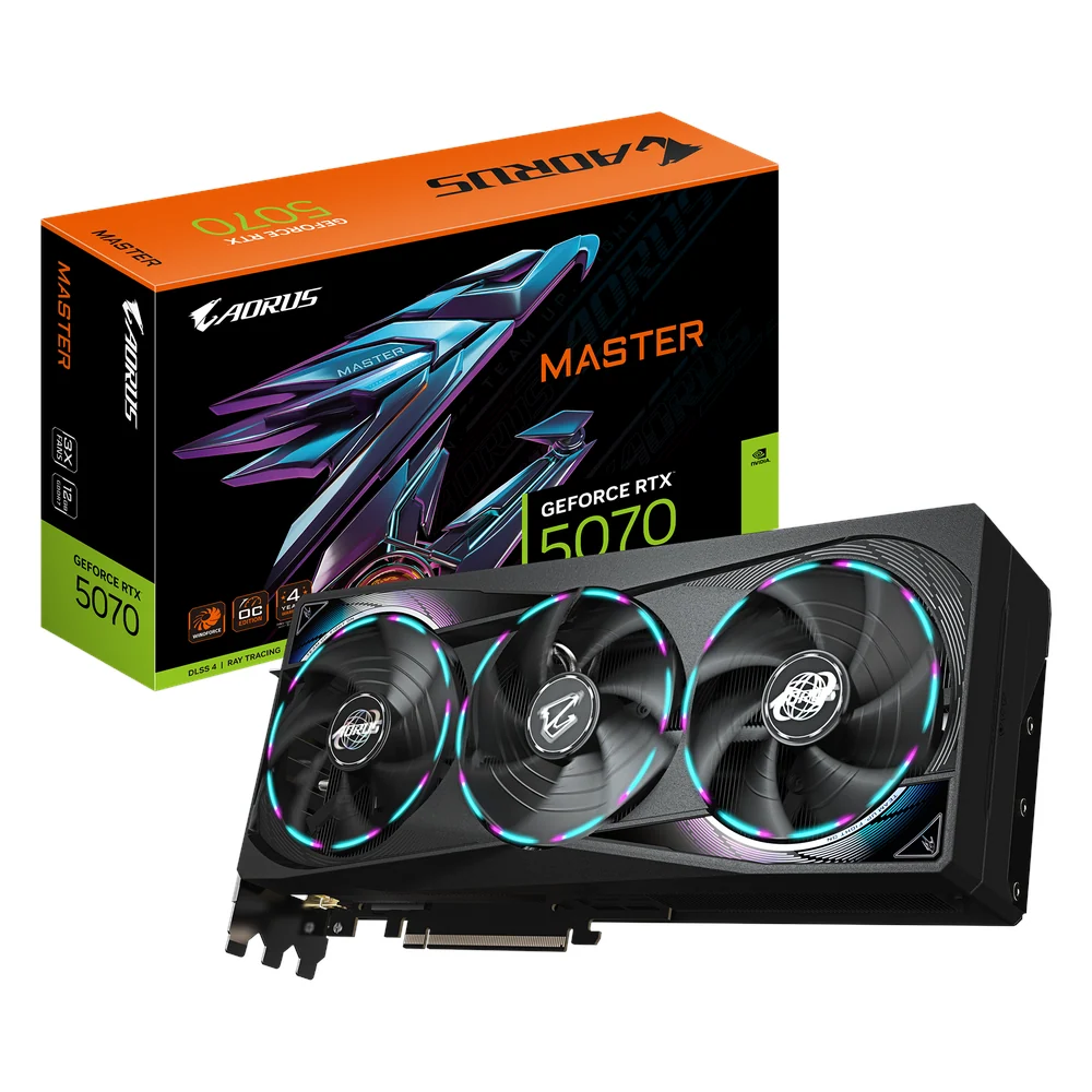 Gigabyte-AORUS-RTX-5070-Graphics-Card-GV-N5070AORUSM-12GD